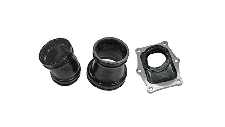 HONDA 1983 ATC250R AIRBOX BOOTS AND INTAKE MANIFOLD PT 17252-17253-16210-964