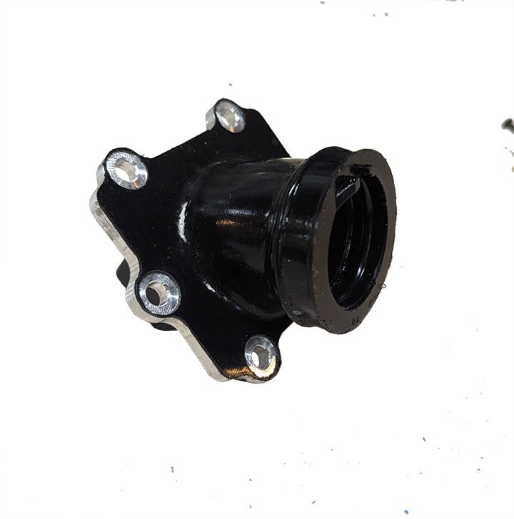 SUZUKI 1987-92 LT250 INTAKE MANIFOLD   PT#13110-01C10  "6 hole"