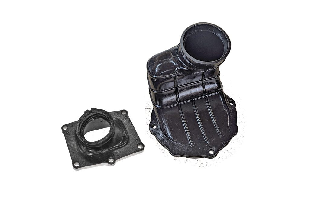 HONDA 1984  CR500AIRBOX BOOT &   1984 CR500 INTAKE MANIFOLD PT#17253-ML3-16221-KA5