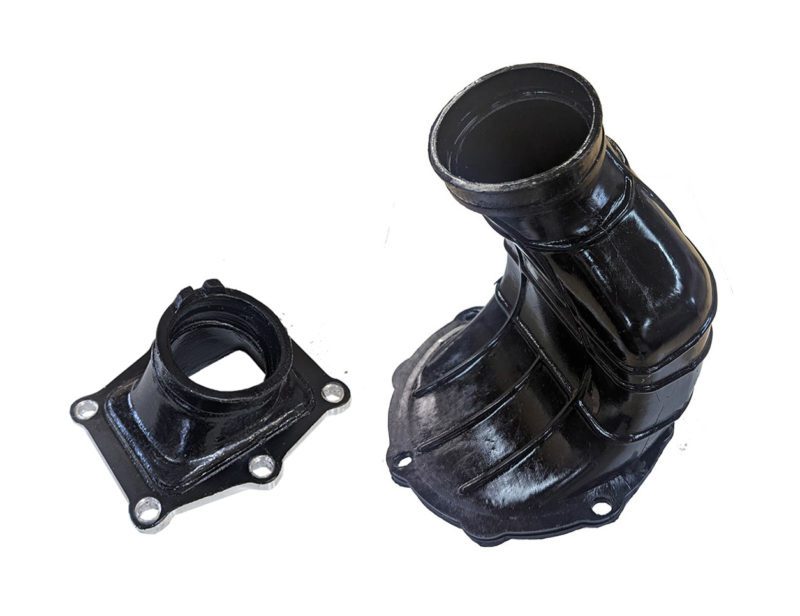 HONDA 1983  CR480 AIRBOX BOOT &   1983 CR480 INTAKE MANIFOLD PT#17253-KA5-ABB-IM